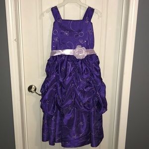 Girls pageant dress